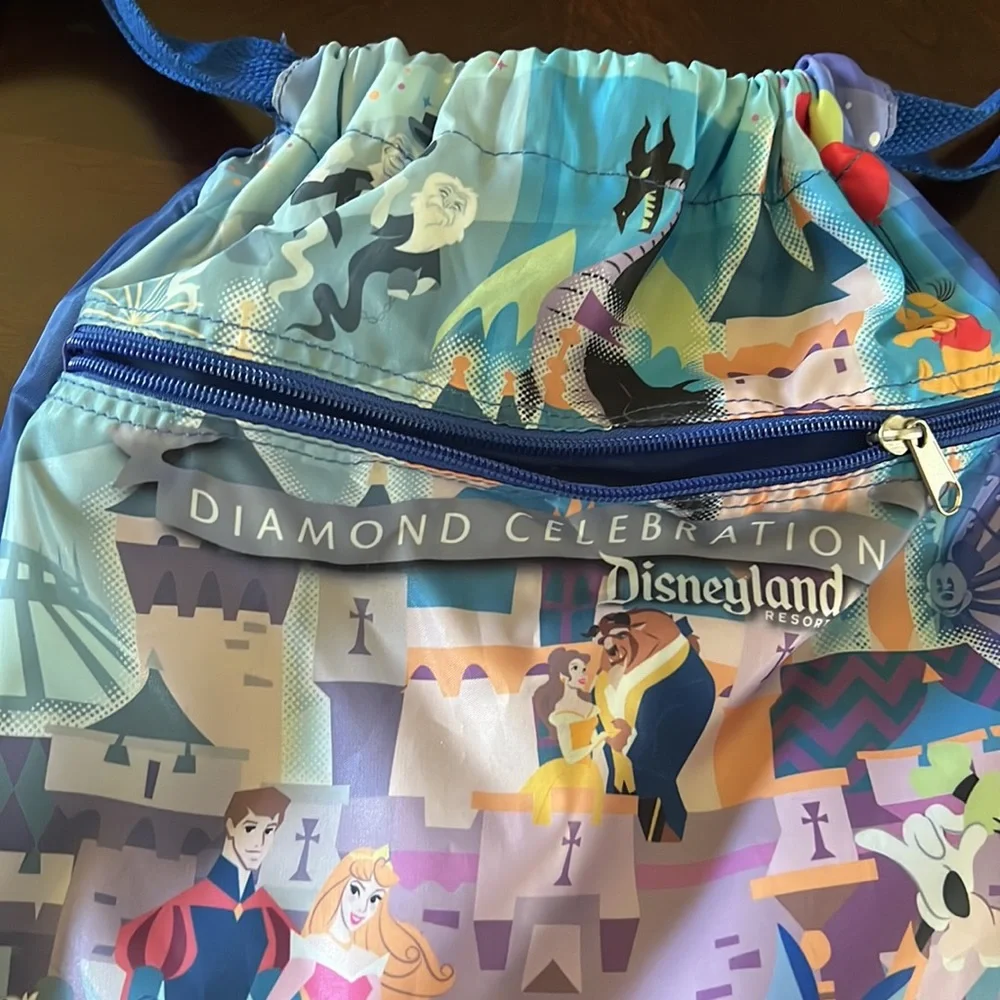Disney Disneyland Park Authentic Original Diamond Celebration nylon bac…